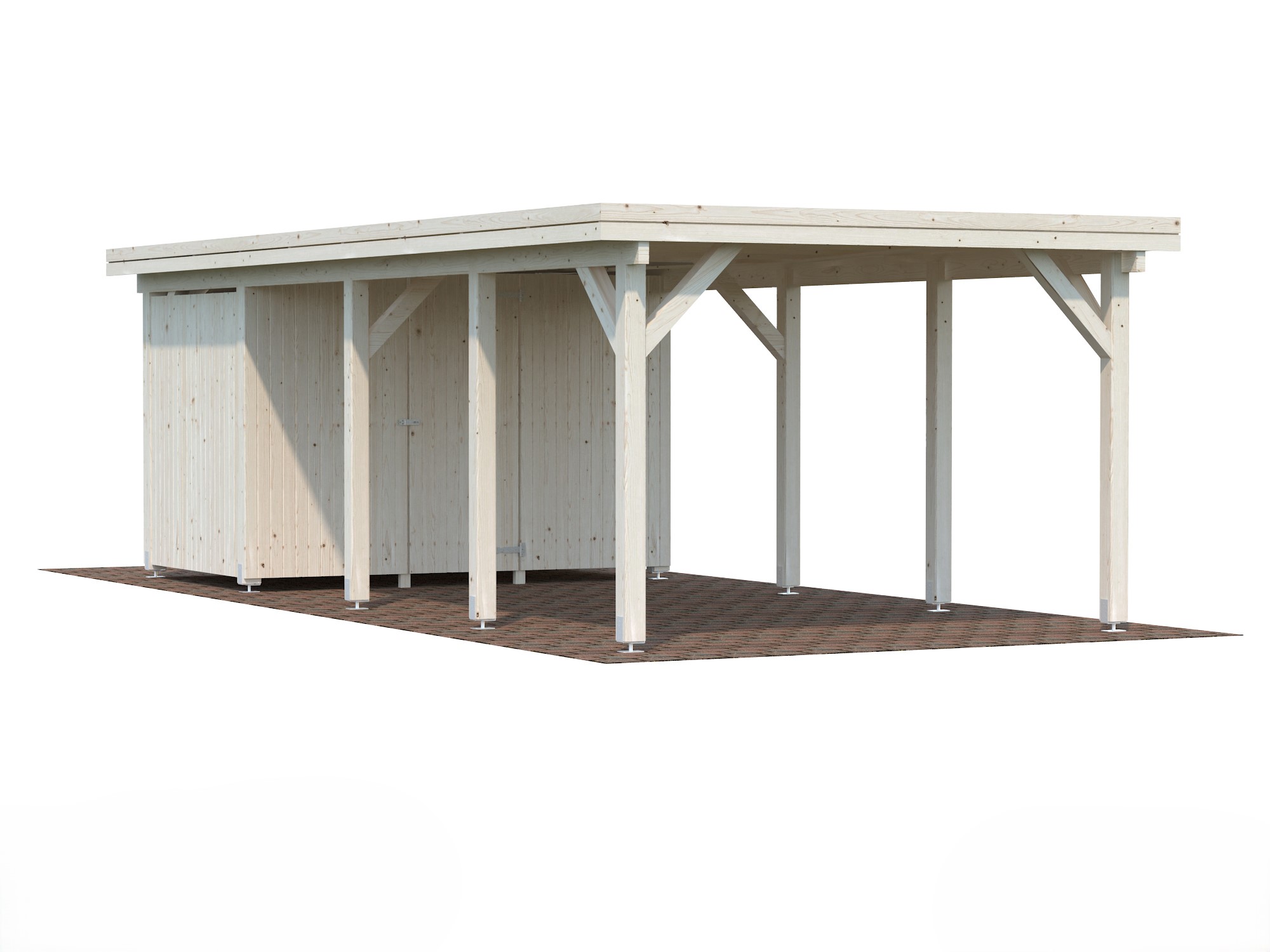 12_Palmako_carport_Karl_23.1_m2_NATURAL_wshed