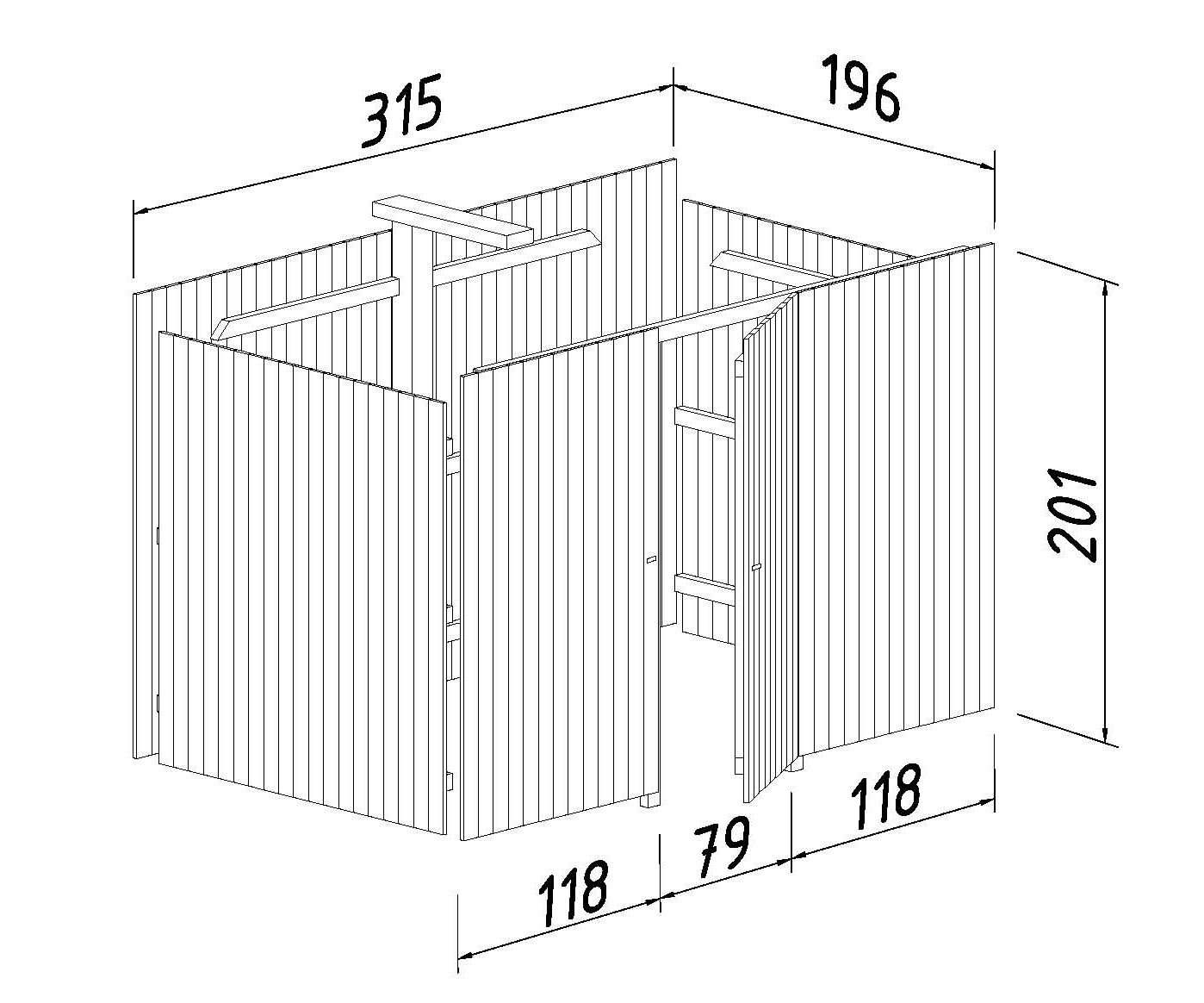 6.1_Palmako_Optional_Product_Karl_23.1_m2_Shed_measures