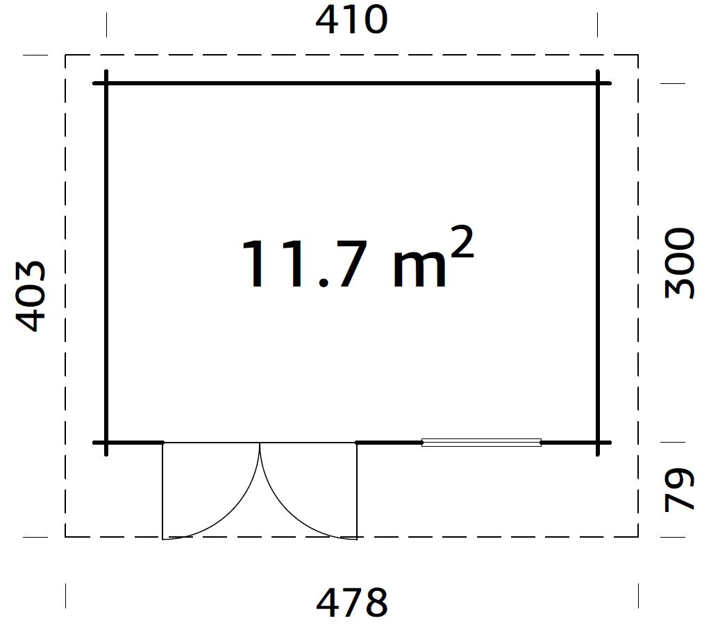 6.1_Palmako_cabin_Heidi_11.7_m2_measures