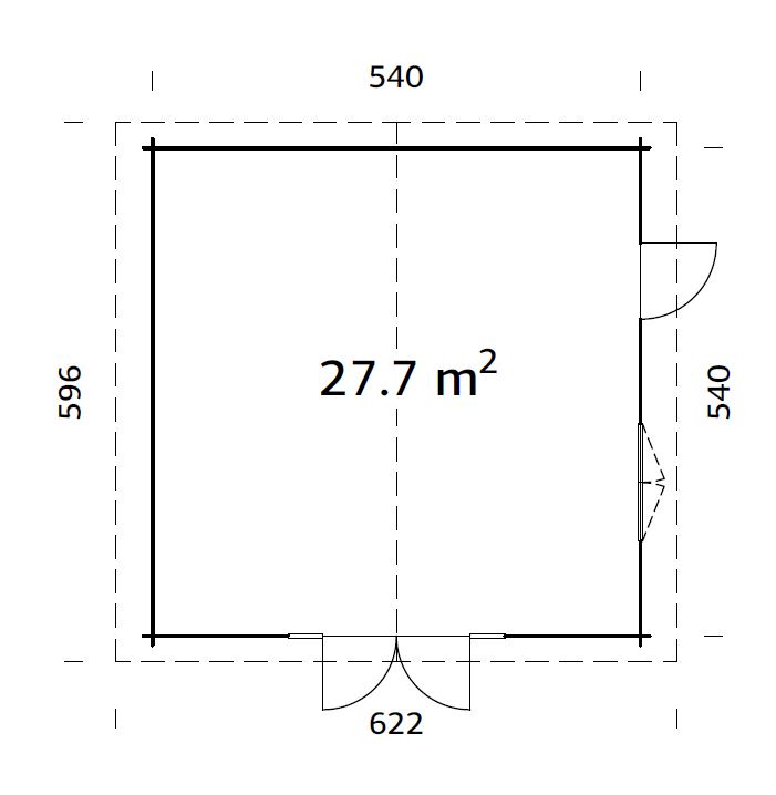 6.1_Palmako_cabin_Irene_27.7_m2_measures